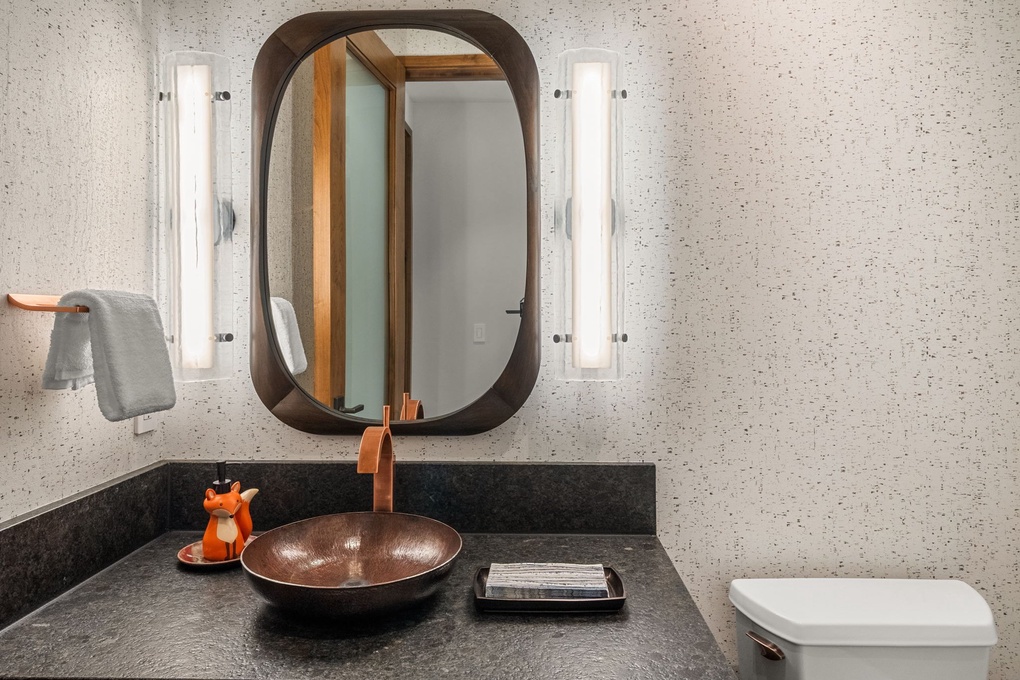 Main Floor Garage Entryway's Half Bath