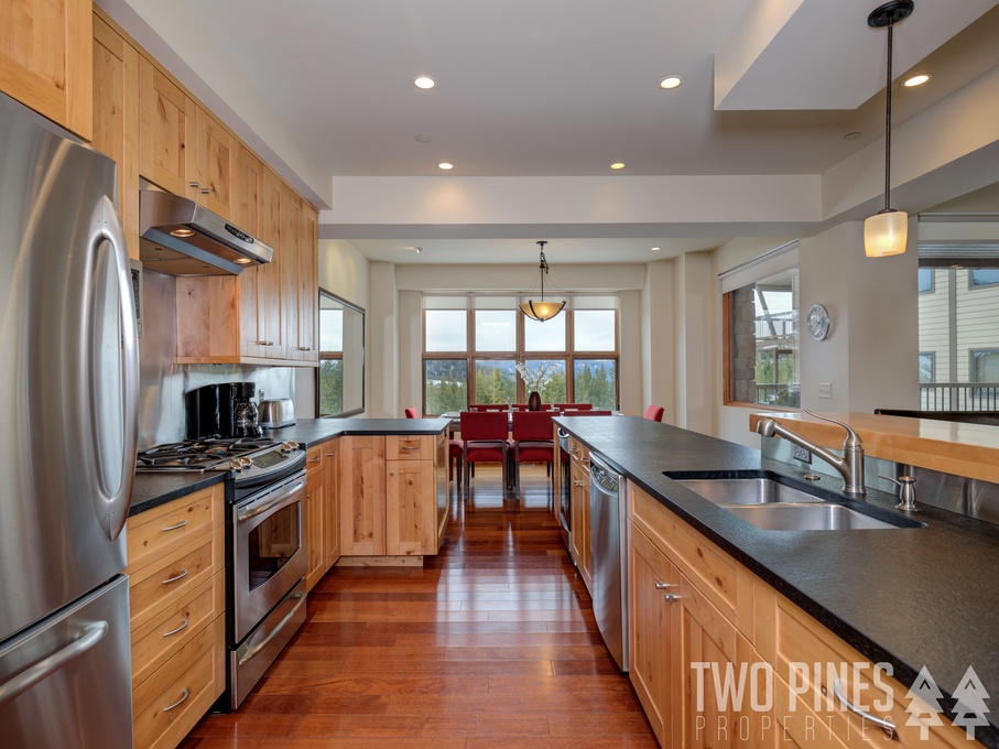 Kitchen with Stainless Steel Appliances