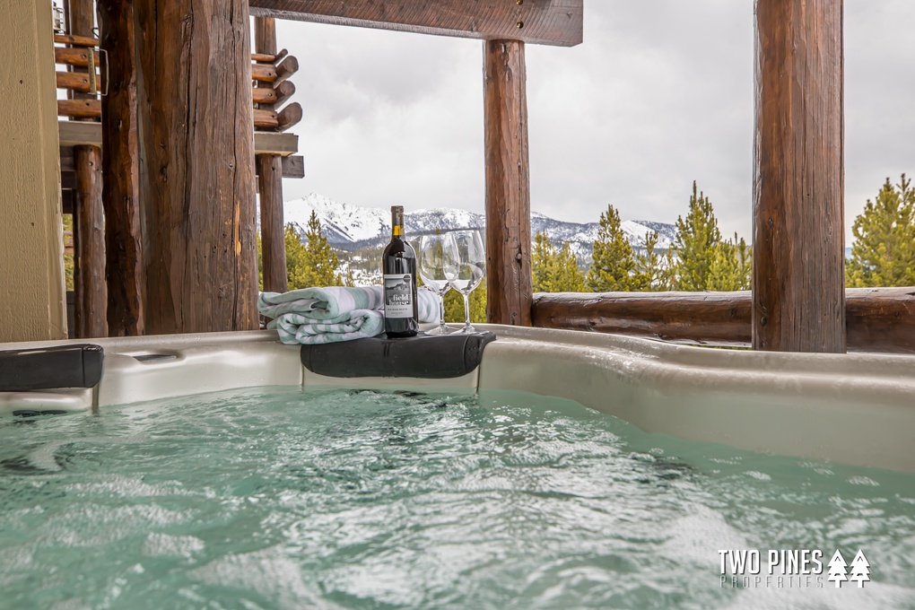 Perfect Environment for Relaxation from Private Hot Tub