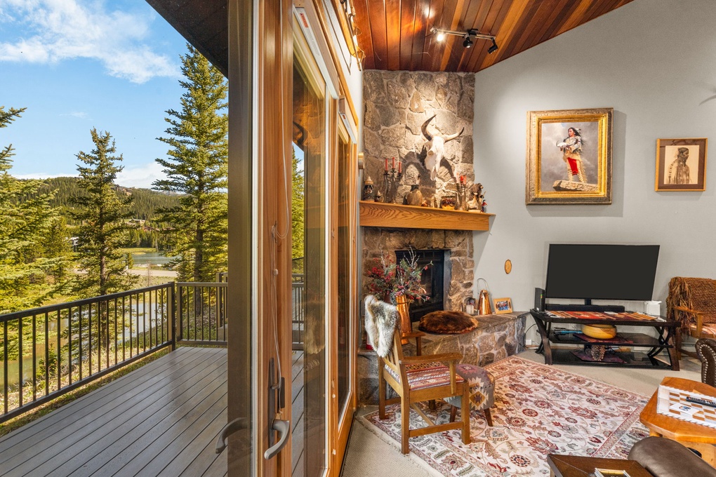 Access Door to Private Deck