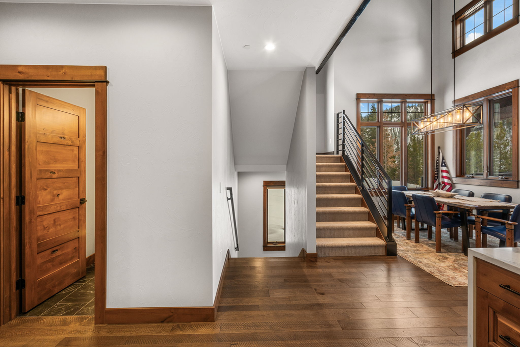 Stairs Up to Third Floor, Down to Main Floor