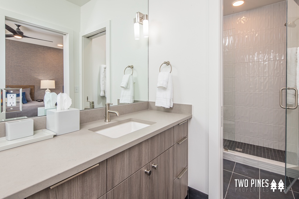 Guest Ensuite Bathroom with Walk-In Shower
