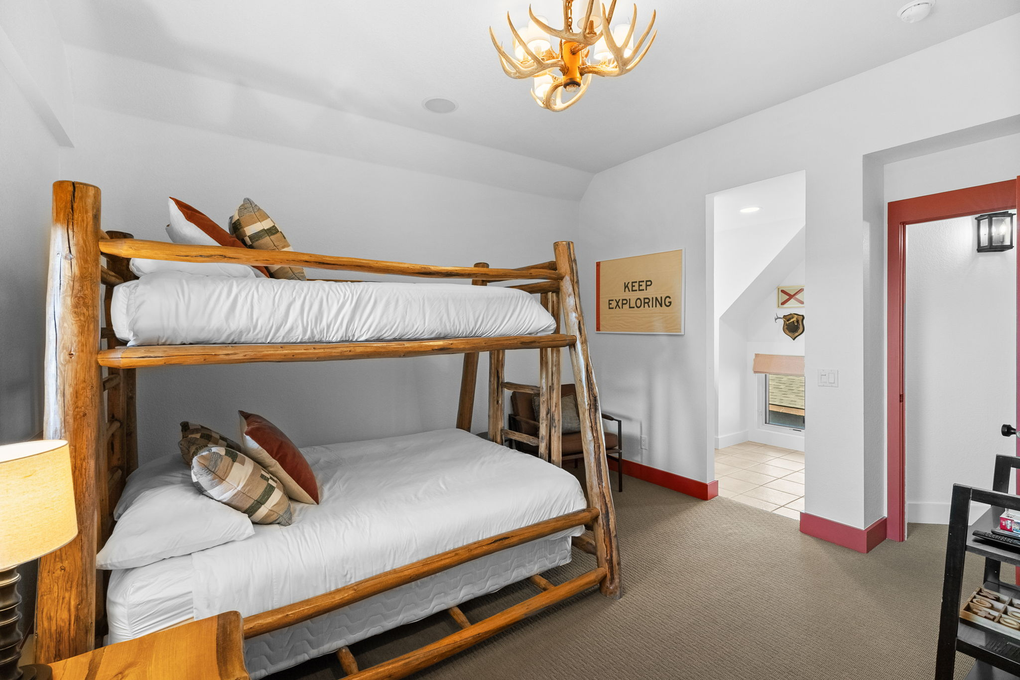 Newly Updated Bunk Room