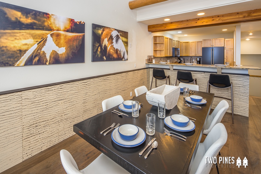 Kitchen and Dining Area