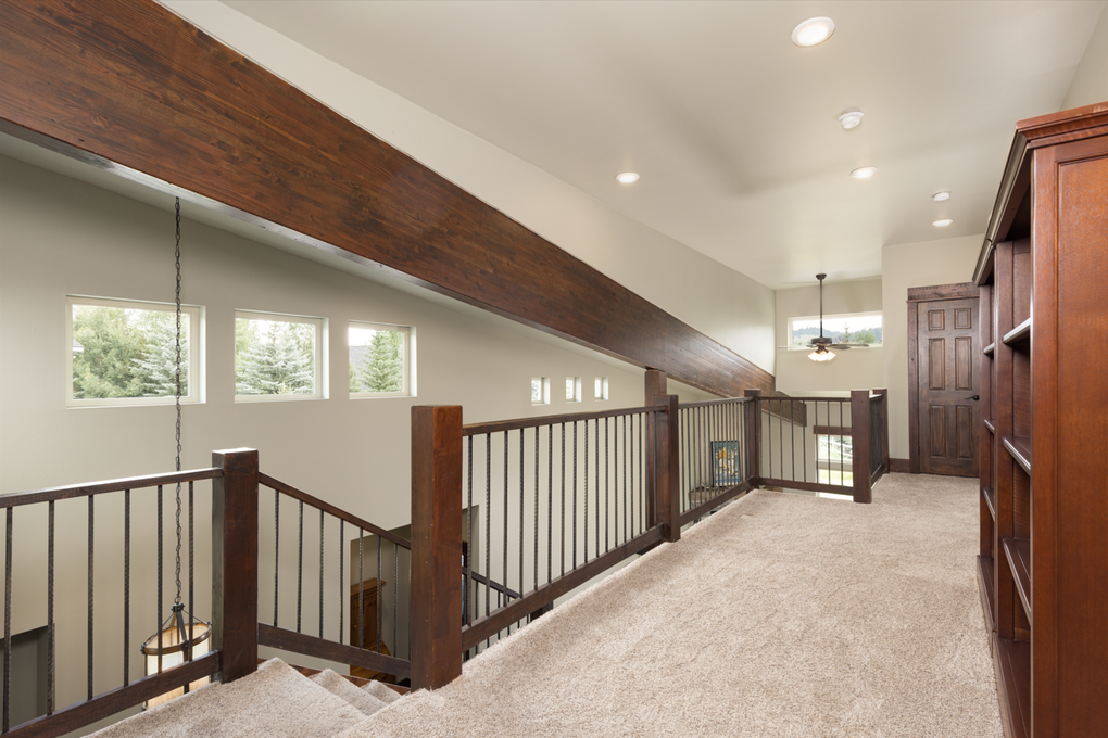 Loft entry hallway
