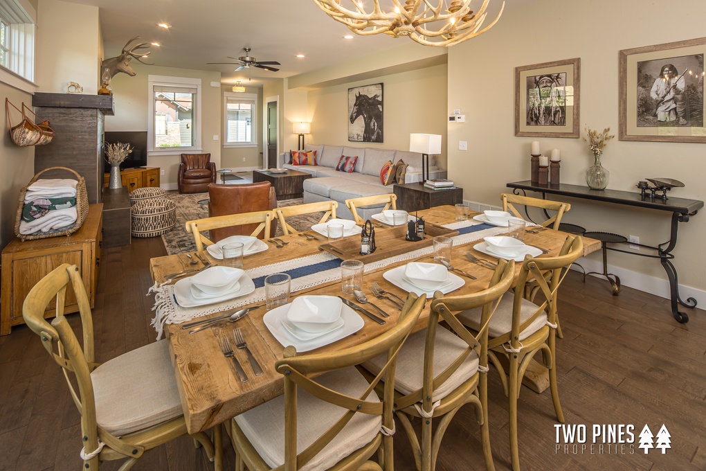 Dining Table With Seating for 8