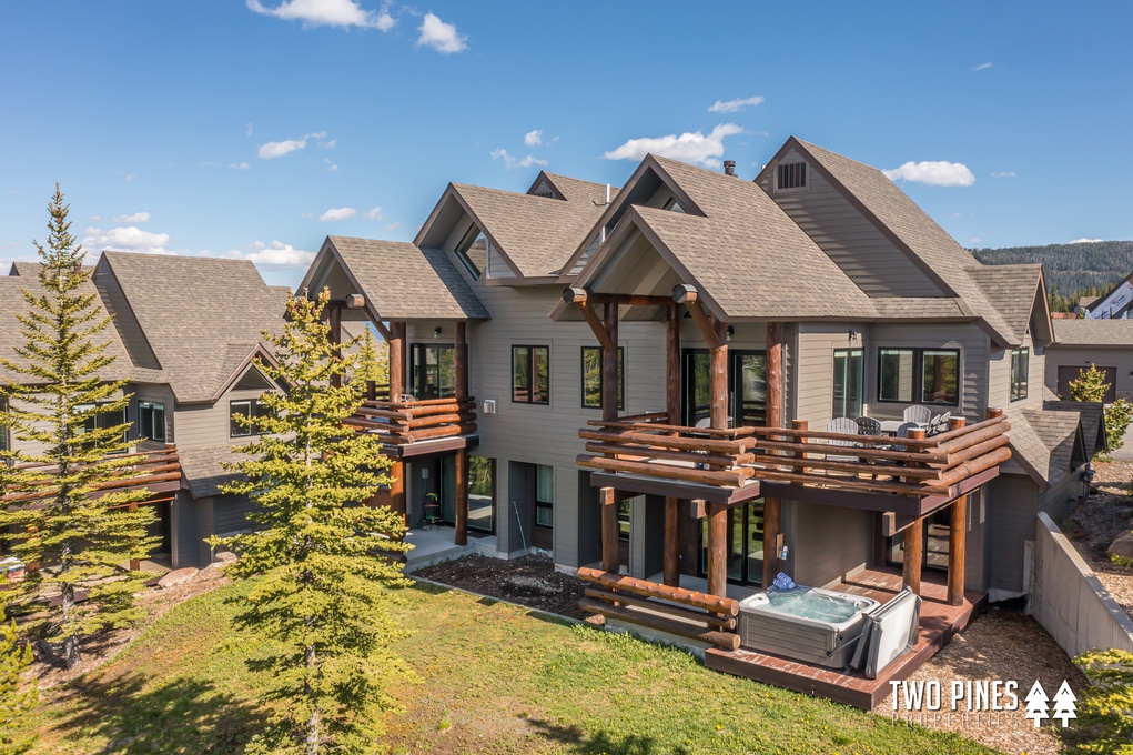 Outdoor View With Hot Tub