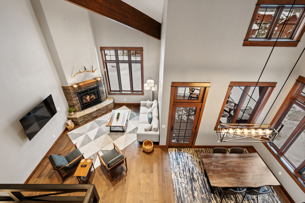 Open-Concept Living Area (second floor)