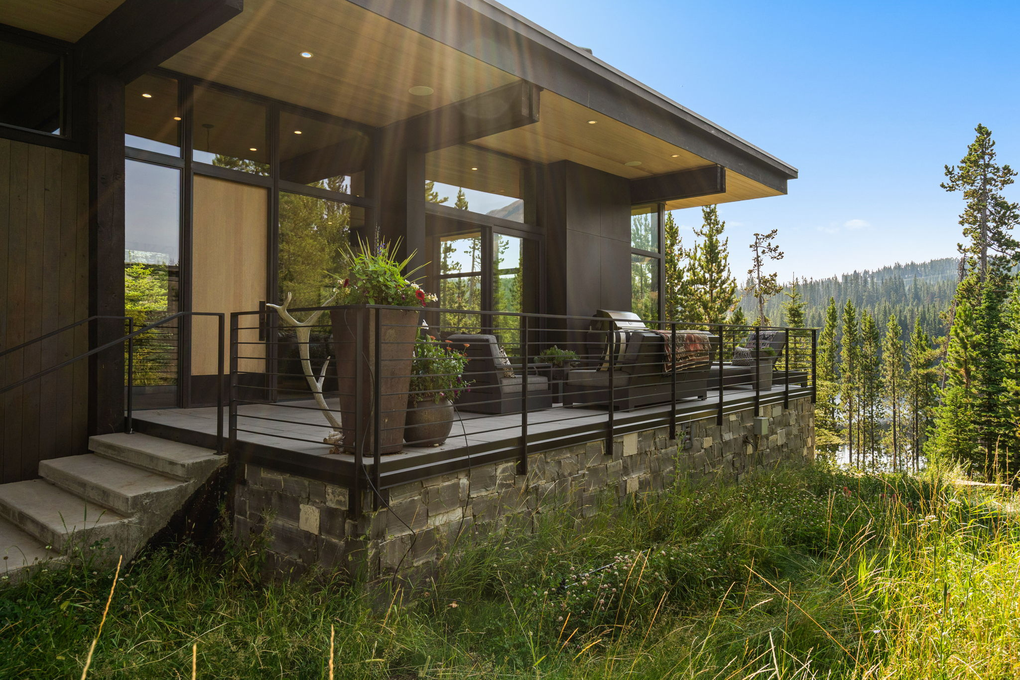 Patio with Seating and Grill
