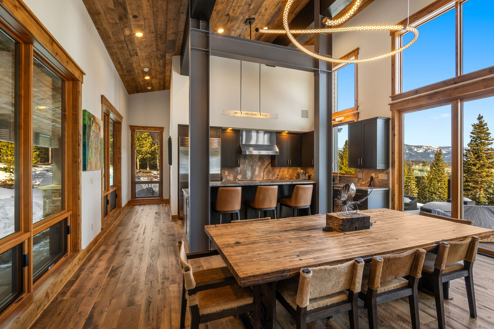 Dining Room / Kitchen and Hallway to Primary Bedroom
