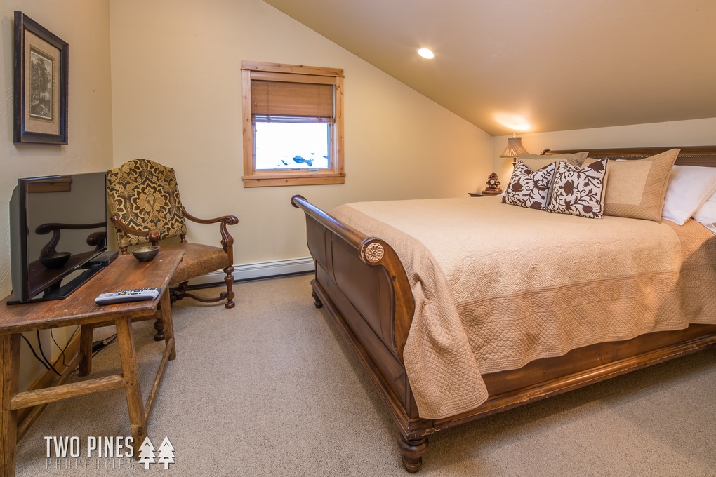 Guest Bedroom with Seating Area