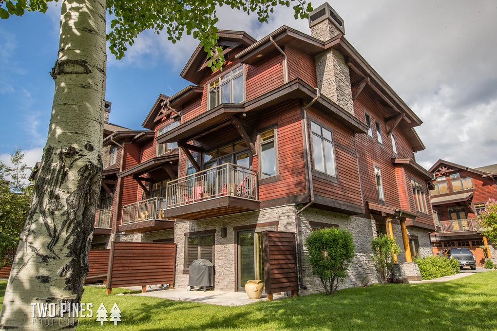 Rear of Unit with Private Patio