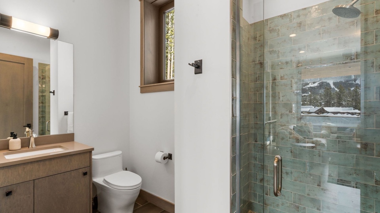 Full Bathroom Downstairs Den