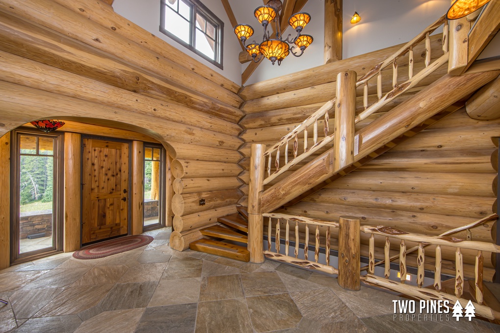 Entryway & Stairs Leading to Upper Bedrooms