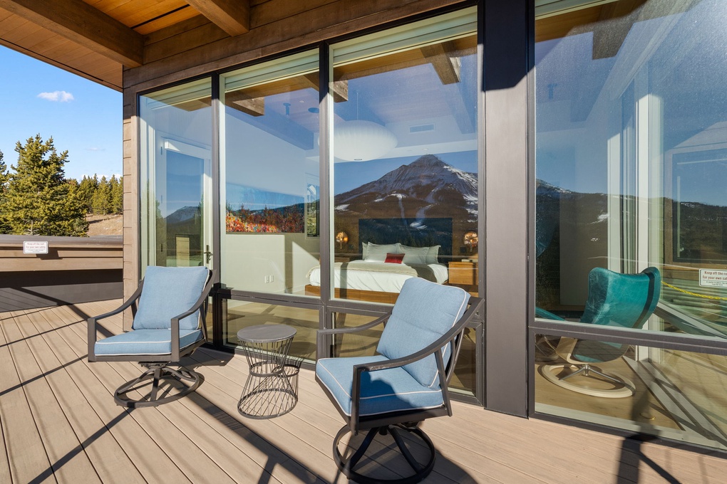 Private Deck for the Primary Bedroom