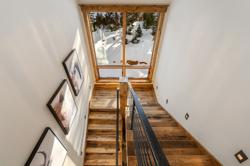 Stairs up to Guest Room 2