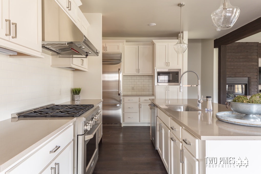 Kitchen with Stainless Steel Appliances