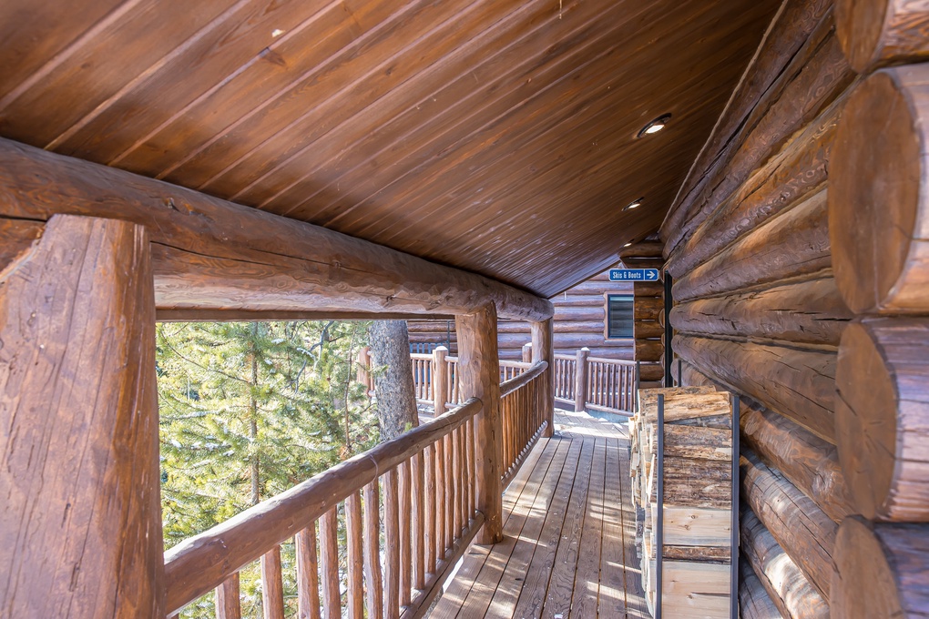 Wrap-around Porch Leads to the Front Door