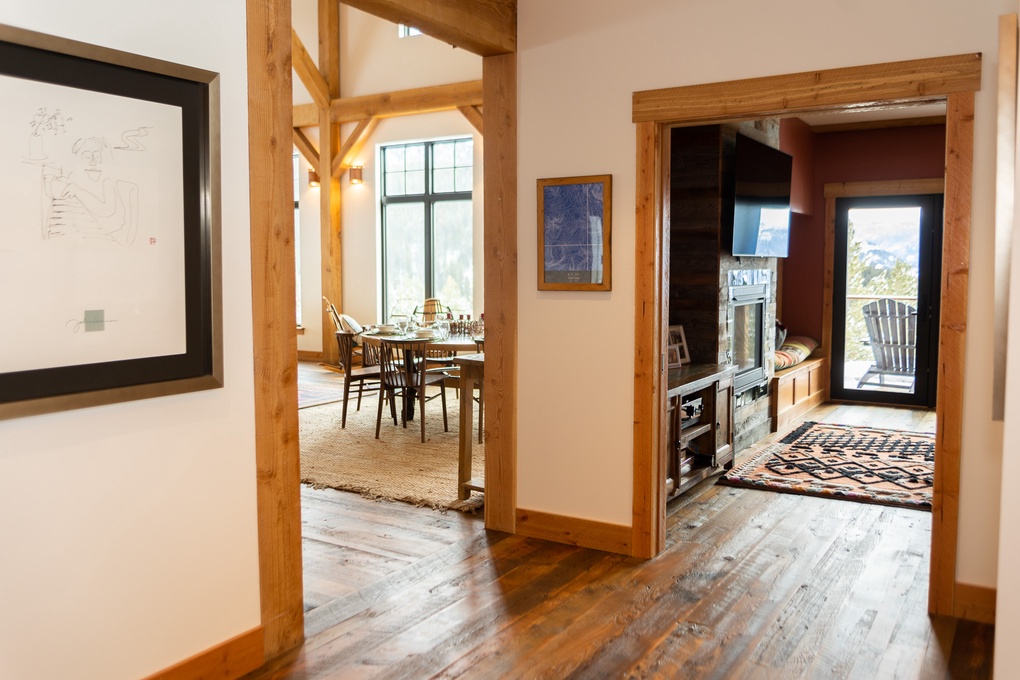 Main Entryway Leads to Family Room and Living Area