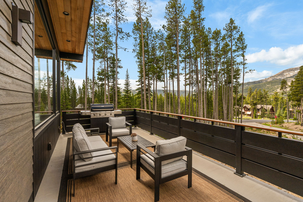 Deck In Front of Kitchen Window