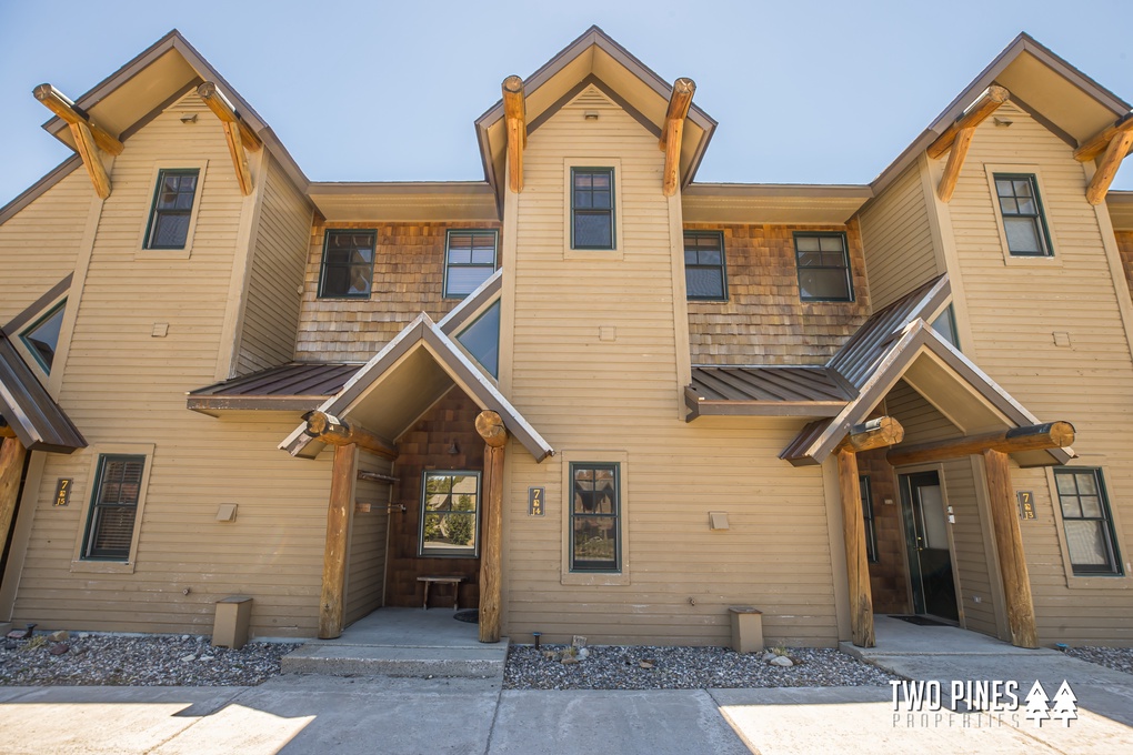 The Front of the Townhome