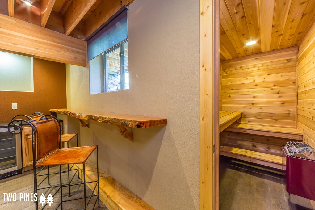 Sauna Entrance