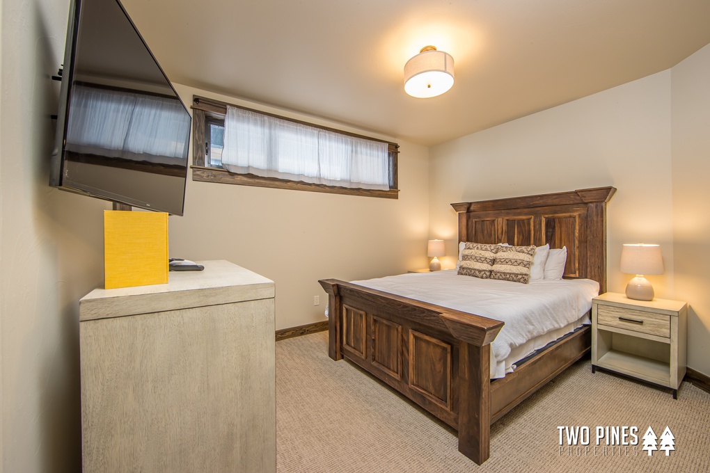 Guest Bedroom with Queen Bed
