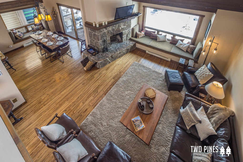 Open Concept Living Room and Dining Room