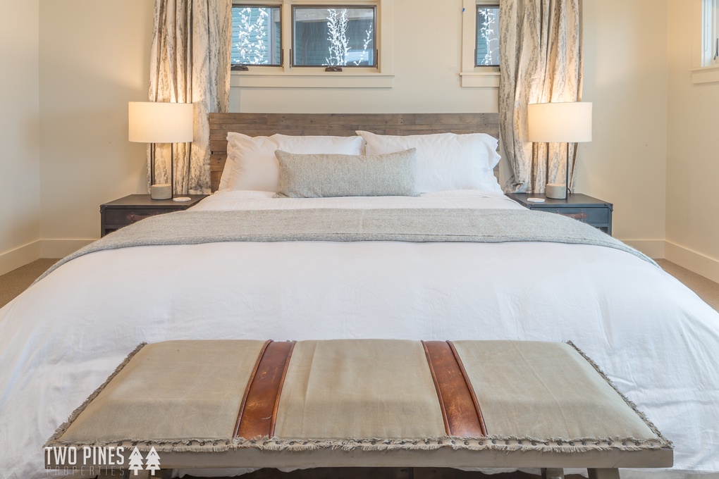 Primary Bedroom with King Bed & En Suite