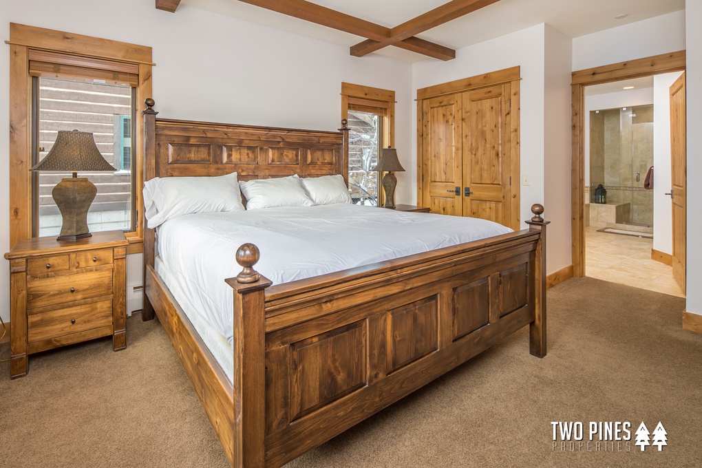 Main Level Primary King Bedroom