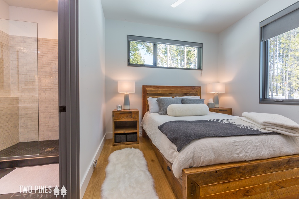 Primary Bedroom with Queen Bed and En Suite