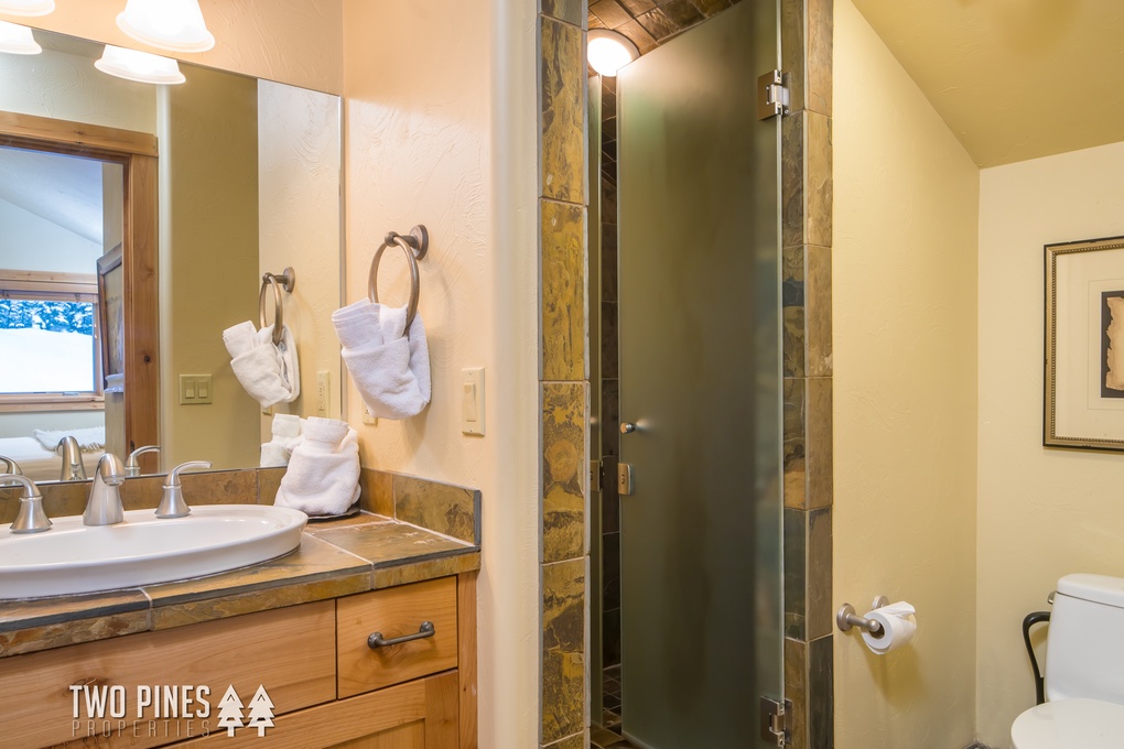 Guest Bathroom en suite with Walk-In Shower