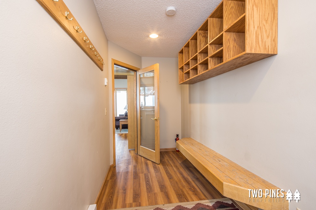 Entryway with Coat and Shoe Storage