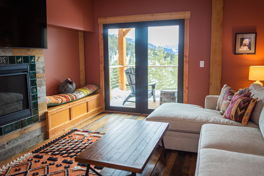 Family Room with Balcony Access