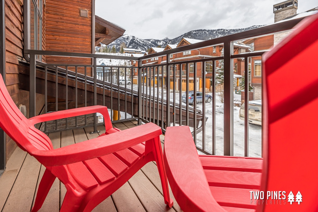 Front Balcony Access via Kitchen