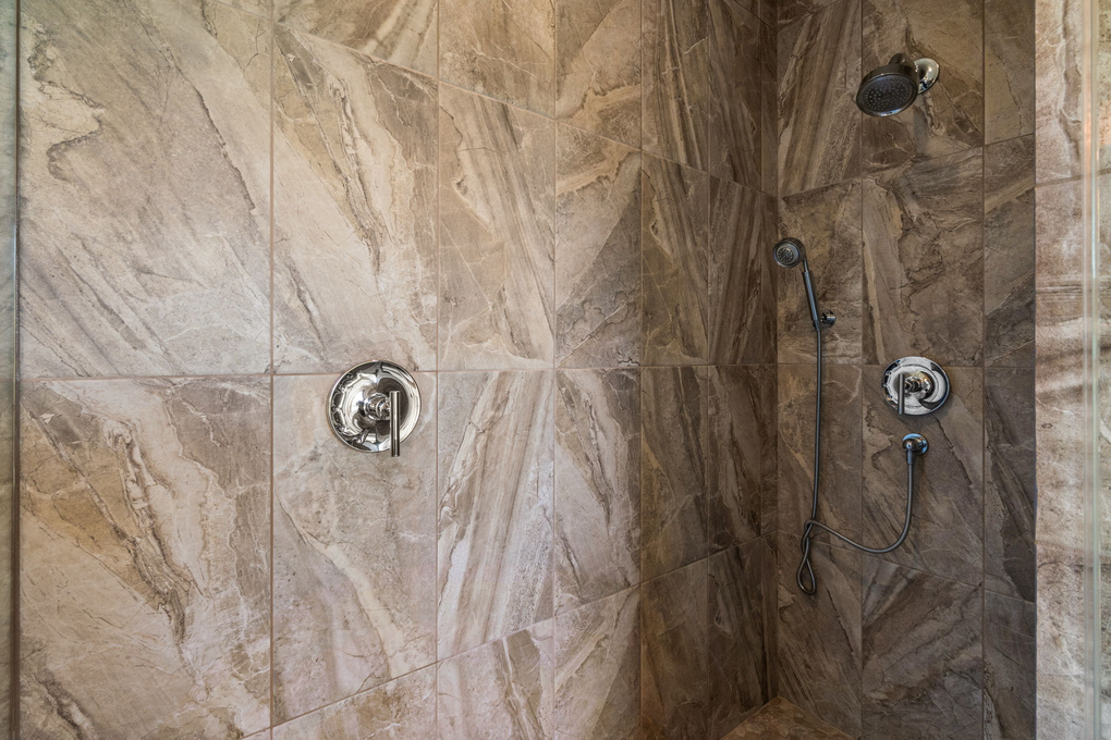 Upstairs Shared Full Bath Walk-in Shower