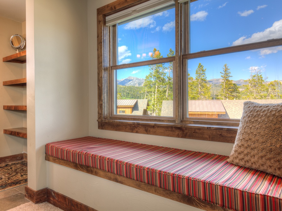 Reading Nook in Primary Bedroom
