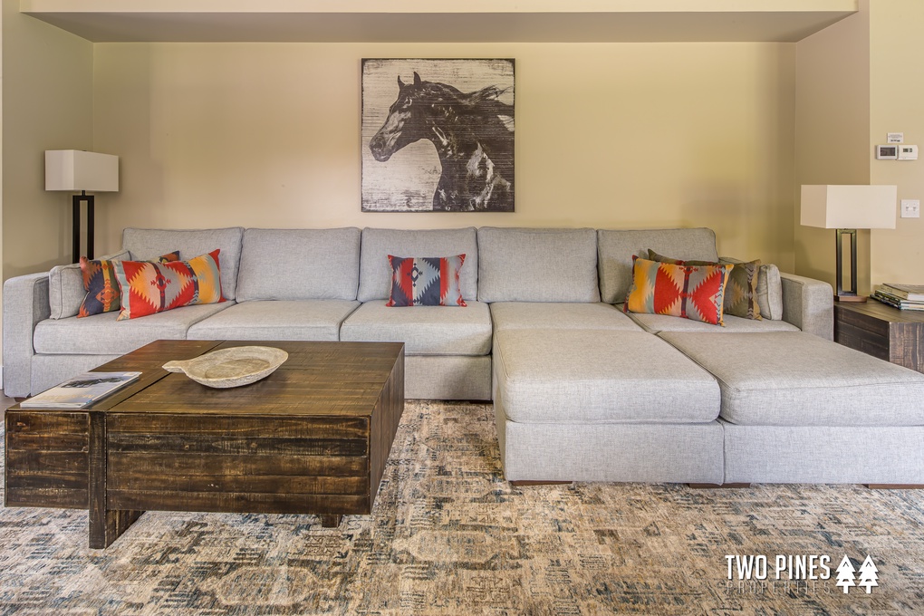 Living Area with Fireplace