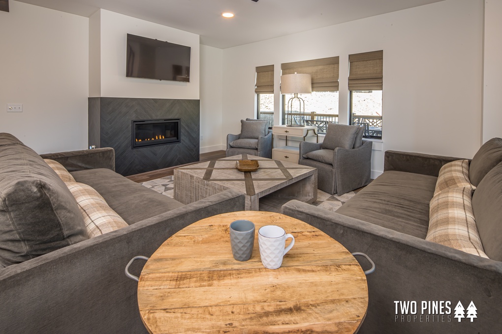 Living Room with Gas Fireplace with Gas Fireplace