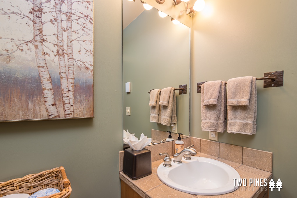 Shared Guest Bathroom with Tub/Shower Combo