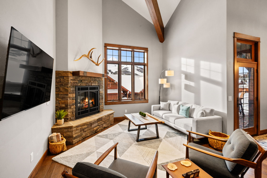 Open-Concept Living Area (second floor)