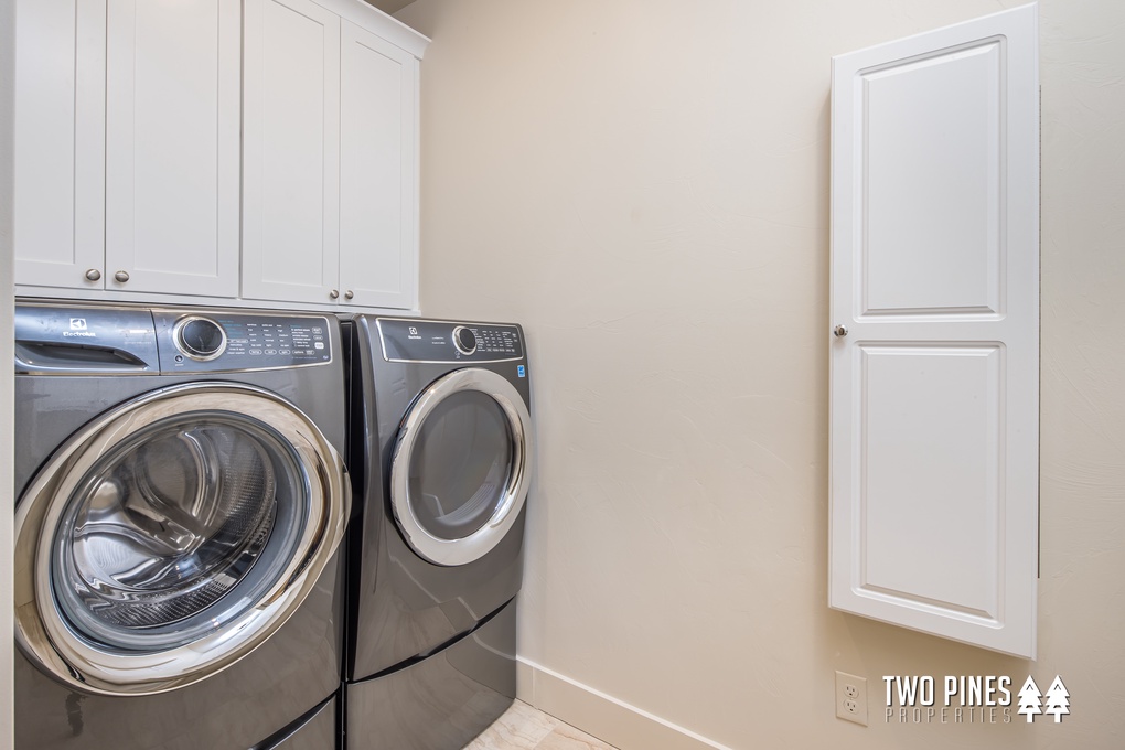 Laundry Room with Washer and Dryer