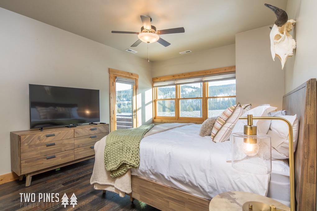 Guest Bedroom with King Bed
