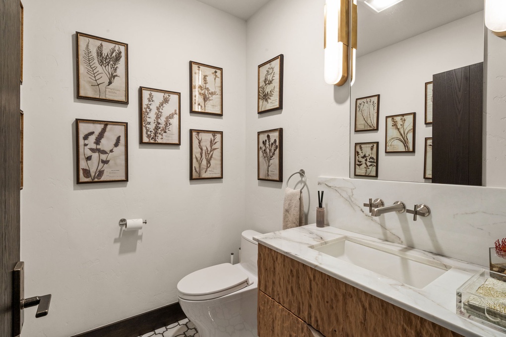 Half Bath located off Main Living Area