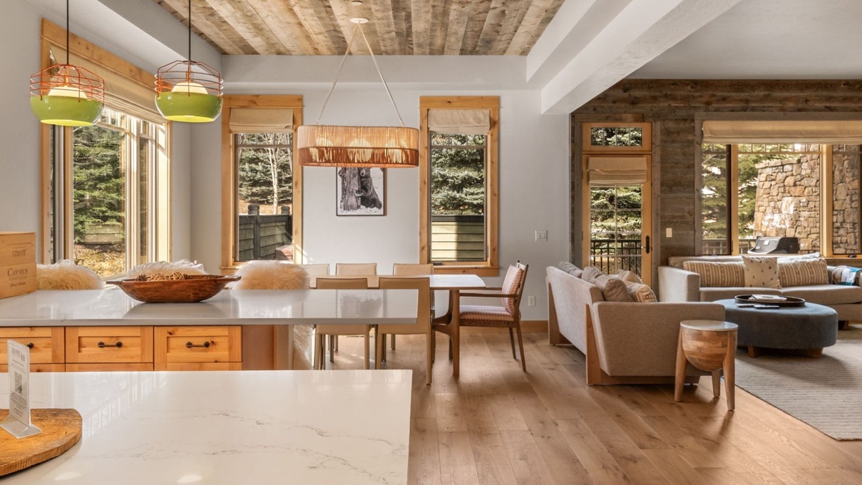 Kitchen and Dining Area