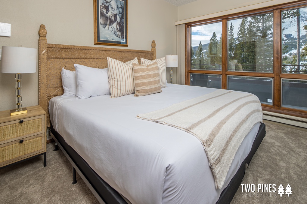 Queen Bedroom with Beautiful Views