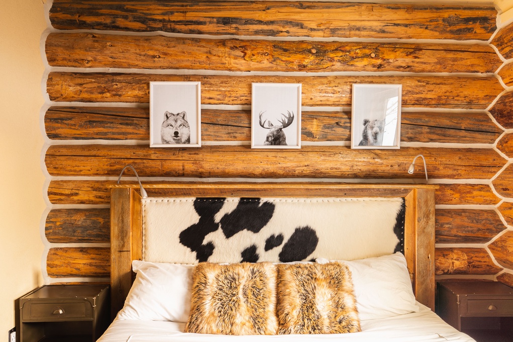Primary Bedroom: King Bed and En Suite Full Bathroom