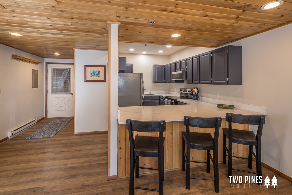 Open Concept Kitchen and Dining Room