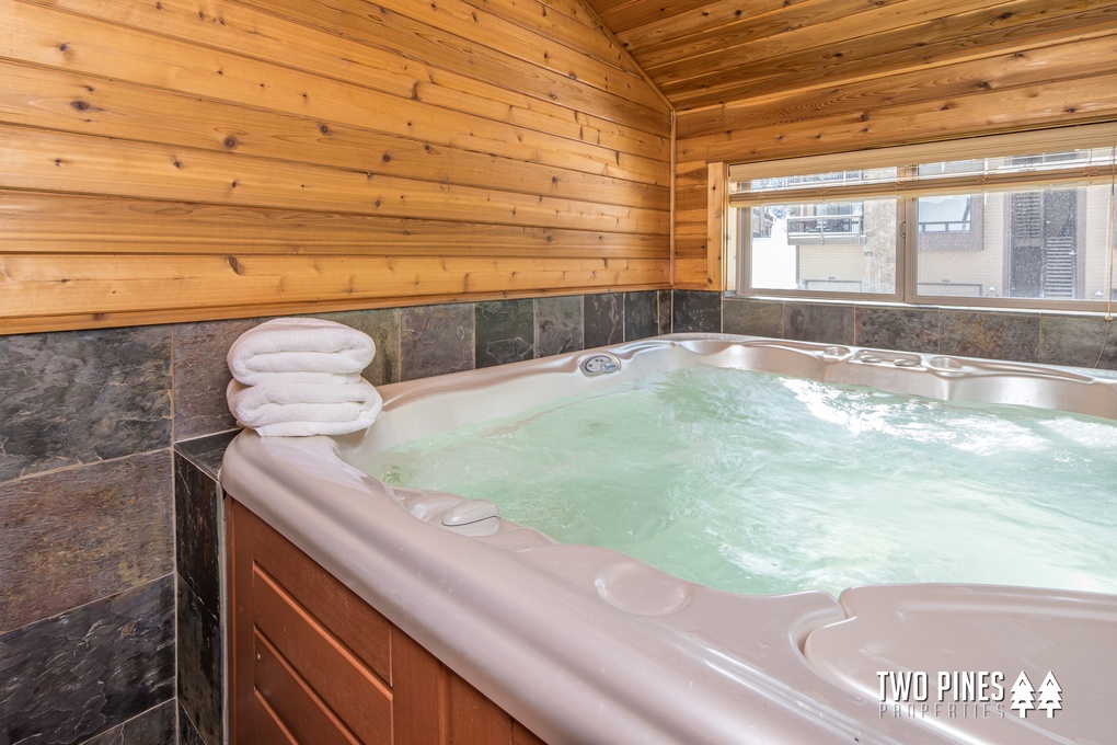 Private Indoor Hot Tub