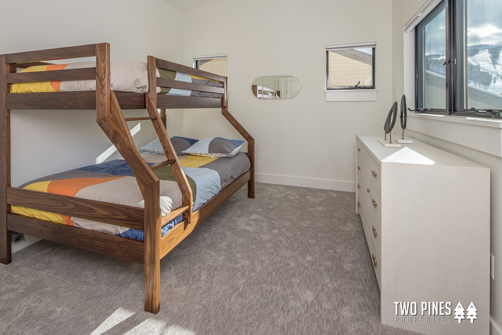 1st Bunkroom with Twin over Full Bed